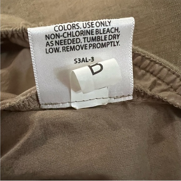 NEW Eileen Fisher 100% Irish Linen A-Line Midi Lined Skirt Lagenlook Driftwood - Picture 10 of 11